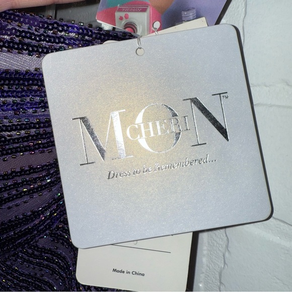 NEW Le Gala by Mon Cheri Beaded Mermaid Strapless Dress Special Occasion Gown - Picture 12 of 15